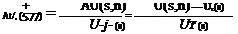 Подпись: + AU(s,n) U(s,n) — Ue(s) At/, (5,77) = = U-j- (s) UT (s) 