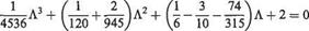Additional examples of the application of the momentum integral equation