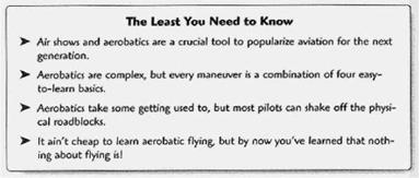 What Does it Cost to Learn Aerobatics?
