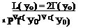 Подпись: L( y0) = 2Г( y0) 1 PVlc( У0) V c( У0) 