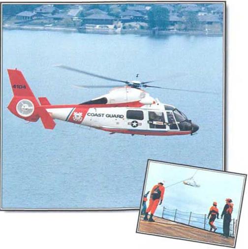 HH-65A Dolphin coast guard