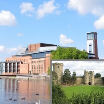 Stratford and Castles Helicopter Tour for 3