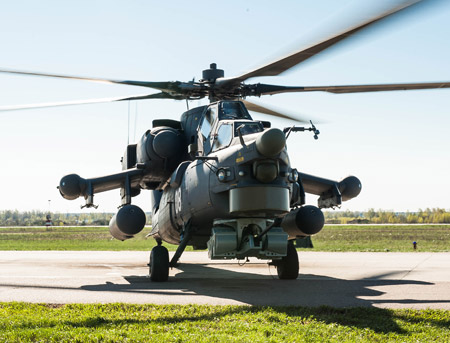 Heavenly opustoshitel: Mi-28Н there are on night hunting