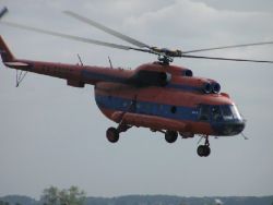 In Murmansk region the helicopter Mi-8