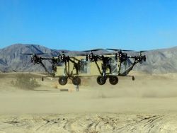 In the USA passed tests of a hybrid of the truck and the helicopter